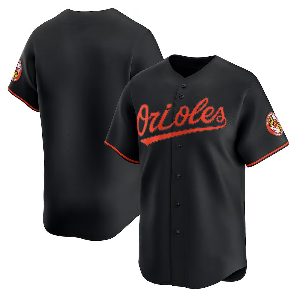 Baltimore Orioles Black Alternate Limited Baseball Jersey