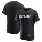 Baltimore Orioles Black City Connect Authentic Baseball Jersey