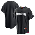 Baltimore Orioles Black City Connect Replica Baseball Jersey