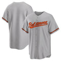 Baltimore Orioles Gray Road Replica Team Baseball Jersey