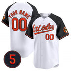 Baltimore Orioles Robinson Patch Vapor Premier Limited Custom Jersey V2 â€?All Stitched-White Baseball Jersey