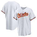Baltimore Orioles White Home Replica Team Baseball Jersey