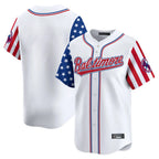 Baltimore Orioles White Independence Day Vapor Premier Limited Home Game Blank Player Stitched Baseball Jersey
