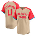 Baltimore Orioles #11 Jordan Westburg Player Cream American League All-Star Limited Home Game Stitched Baseball Jersey