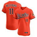 Baltimore Orioles #11 Jordan Westburg Player Orange Limited Elite Home Game Stitched Baseball Jersey