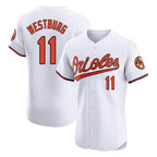 Baltimore Orioles #11 Jordan Westburg Player White Limited Elite Home Game Stitched Baseball Jersey