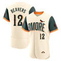 Baltimore Orioles #12 Dylan Beavers Player Cream 2026 City Connect Limited Elite Home Game Stitched Baseball Jersey