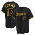 Baltimore Orioles #17 Colton Cowser Player Black Snake Skin City Home Game Stitched Baseball Jersey