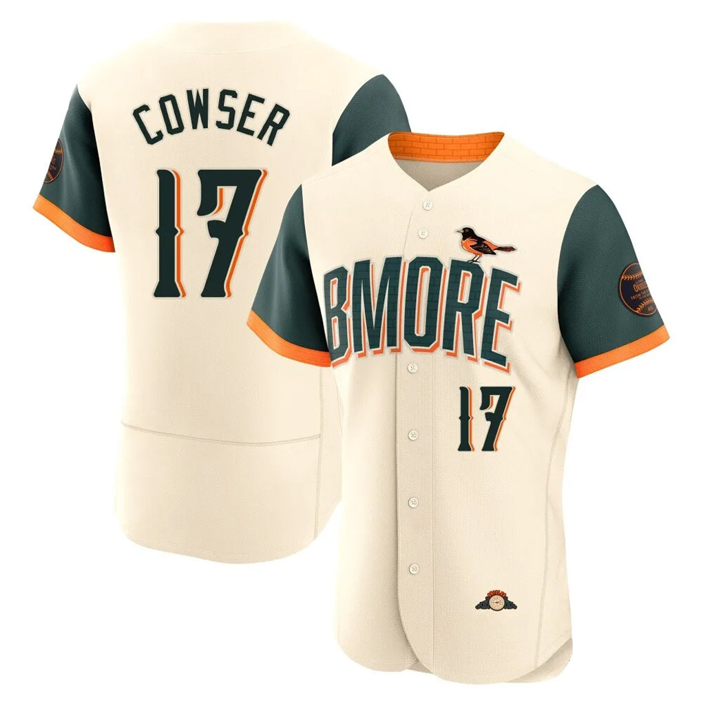 Baltimore Orioles #17 Colton Cowser Player Cream 2026 City Connect Limited Elite Home Game Stitched Baseball Jersey