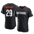 Baltimore Orioles #29 Samuel Basallo Player Black City Connect Limited Elite Home Game Stitched Baseball Jersey