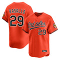 Baltimore Orioles #29 Samuel Basallo Player Orange Limited Home Game Stitched Baseball Jersey