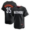 Baltimore Orioles #35 Adley Rutschman Black City Connect Limited Player Baseball Jersey