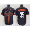 Baltimore Orioles #35 Adley Rutschman Black Cool Base Stitched Baseball Jersey