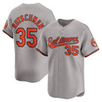 Baltimore Orioles #35 Adley Rutschman Gray Road Limited Player Baseball Jersey