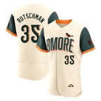 Orioles #35 Adley Rutschman Player Cream 2026 City Connect Limited Elite Home Game Stitched Baseball Jersey