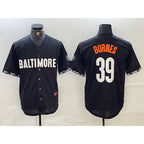 Baltimore Orioles #39 Corbin Burnes Black 2023 City Connect Cool Base Stitched Baseball Jersey