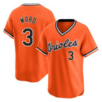Baltimore Orioles #3 Taylor Ward Player Orange T-shirt Limited Home Game Stitched Baseball Jersey