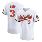 Baltimore Orioles #3 Taylor Ward Player White Limited Elite Home Game Stitched Baseball Jersey