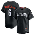 Baltimore Orioles #6 Ryan Mountcastle Player Black City Connect Limited Home Game Stitched Baseball Jersey