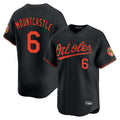 Baltimore Orioles #6 Ryan Mountcastle Player Black Limited Home Game Stitched Baseball Jersey