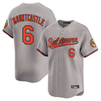 Baltimore Orioles #6 Ryan Mountcastle Player Gray Limited Home Game Stitched Baseball Jersey