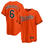 Baltimore Orioles #6 Ryan Mountcastle Player Orange Home Game Stitched Baseball Jersey