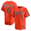 Baltimore Orioles #6 Ryan Mountcastle Player Orange Limited Home Game Stitched Baseball Jersey