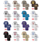 Los Angeles Dodgers Custom Stitched Baseball Jersey Personalized Name & Number Home Style Shirt