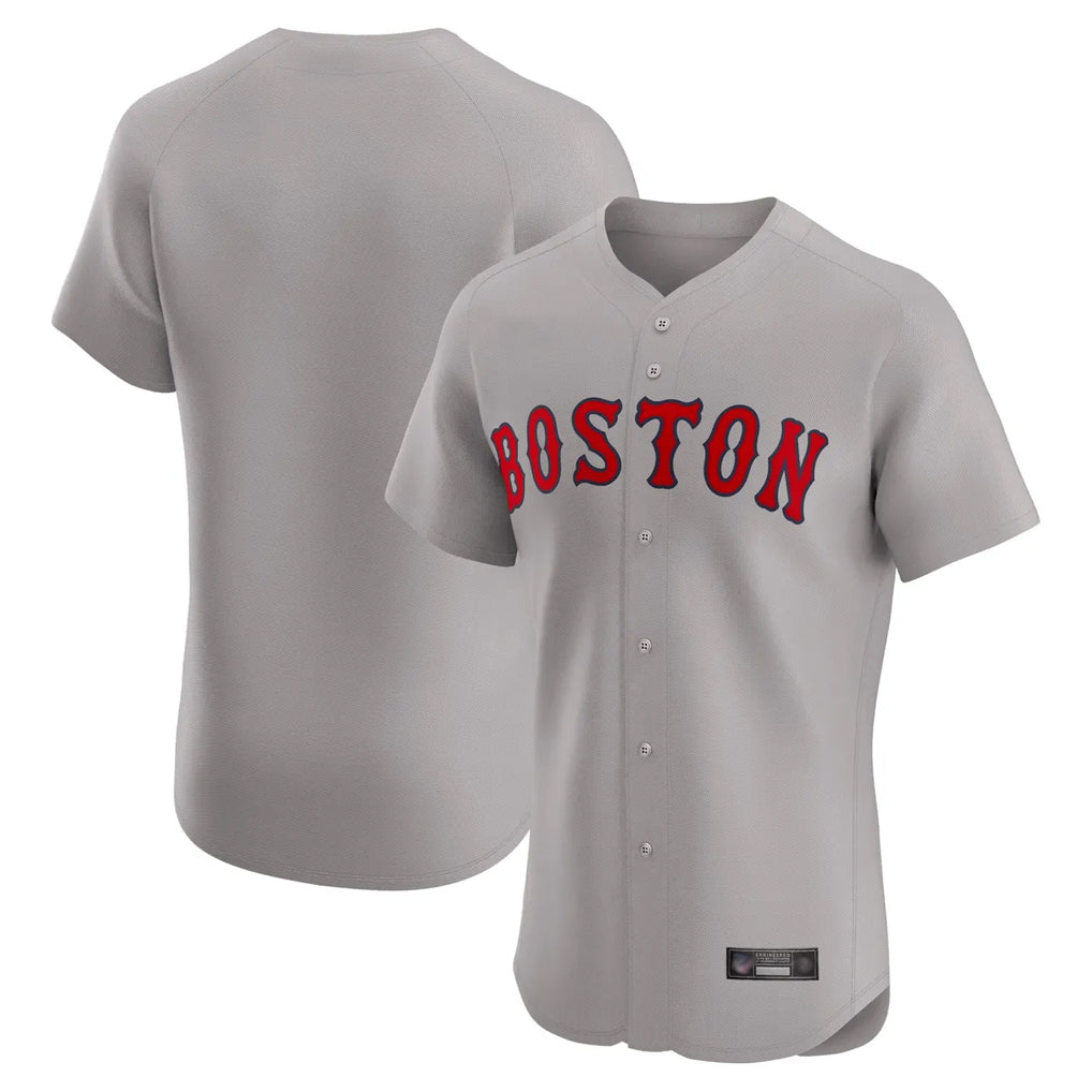 Boston Red Sox Red Sox Blank Player Gray Road Limited Elite Home Game Stitched Baseball Jersey