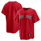 Boston Red Sox Red Sox Blank Player Red Home Game Stitched Baseball Jersey