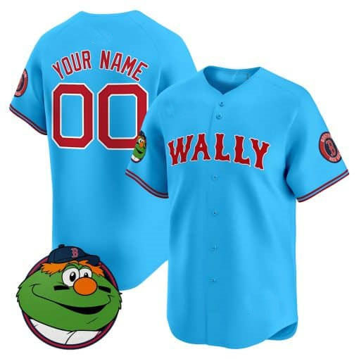 Boston Red Sox Wally Vapor Premier Limited Custom Jersey ¨C Blue Baseball Jersey