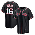 Boston Red Sox #16 Jarren Duran Player Black Out Home Game Stitched Baseball Jersey
