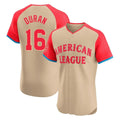 Boston Red Sox #16 Jarren Duran Player Cream All-Star Short-Sleeved Limited Elite Home Game Stitched Baseball Jersey