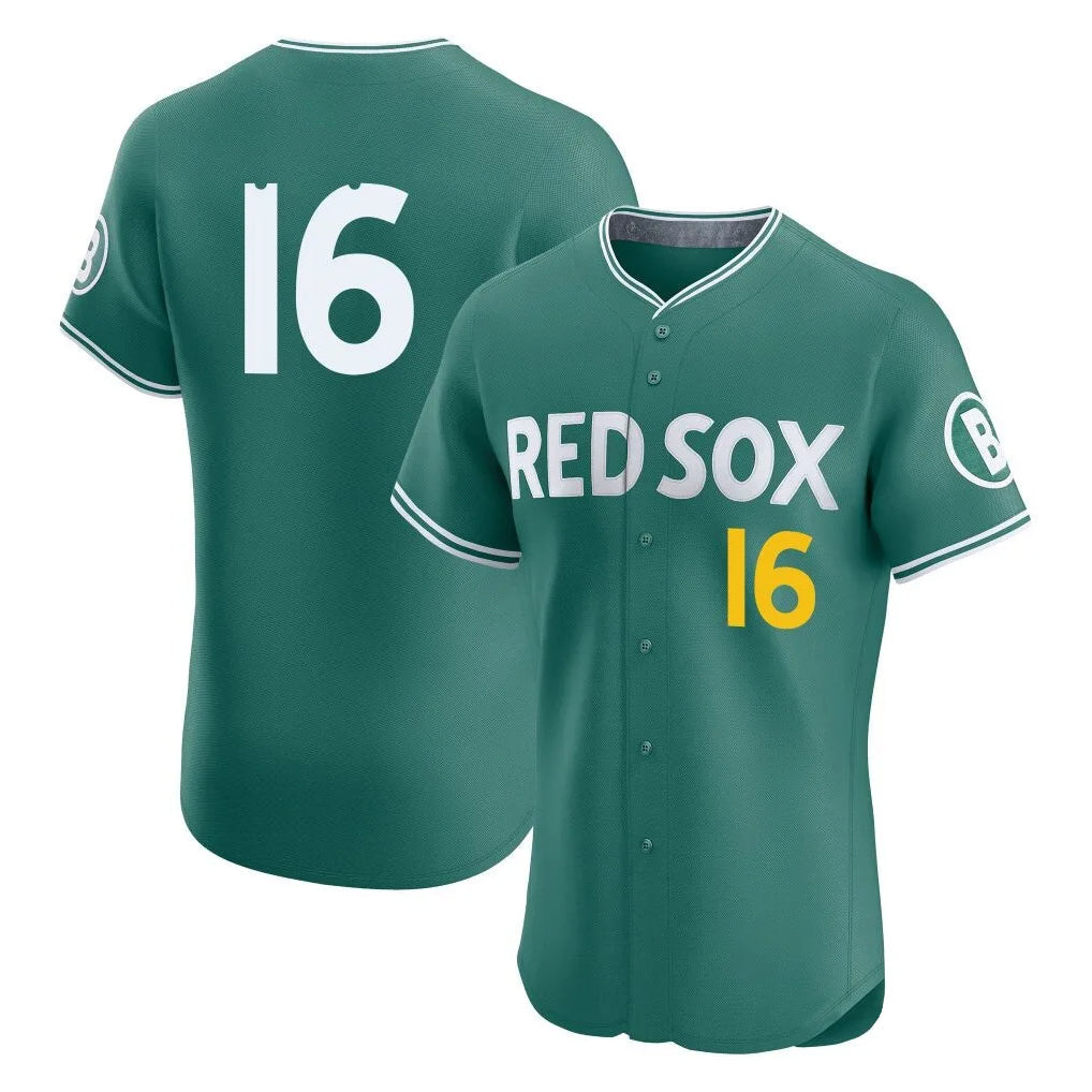 Boston Red Sox #16 Jarren Duran Player Green City Connect Limited Elite Home Game Stitched Baseball Jersey