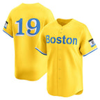 Boston Red Sox #19 Roman Anthony Gold City Connect Limited Baseball Jersey