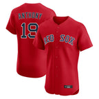 Boston Red Sox #19 Roman Anthony Player Red Limited Elite Home Game Stitched Baseball Jersey