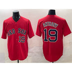 Boston Red Sox #19 Roman Anthony Red Cool Base Stitched Baseball Jersey