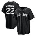 Boston Red Sox #22 Garrett Whitlock Player Black Home Game Stitched Baseball Jersey