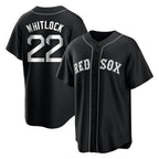 Boston Red Sox #22 Garrett Whitlock Player Black Home Game Stitched Baseball Jersey