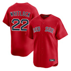 Boston Red Sox #22 Garrett Whitlock Player Red Limited Home Game Stitched Baseball Jersey