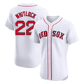 Boston Red Sox #22 Garrett Whitlock Player White Limited Elite Home Game Stitched Baseball Jersey