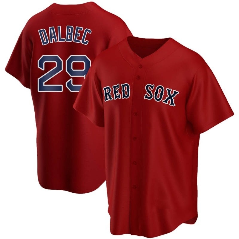 Boston Red Sox #29 Bobby Dalbec Red Stitched Cool Baseball Jersey