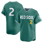 Boston Red Sox #2 Alex Bregman Green 2025 City Connect Limited Stitched Baseball Jersey