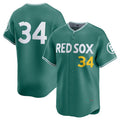 Boston Red Sox #34 David Ortiz Green 2025 City Connect Limited Stitched Baseball Jersey