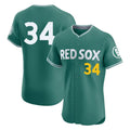 Boston Red Sox #34 David Ortiz Player Green City Connect Limited Elite Home Game Stitched Baseball Jersey