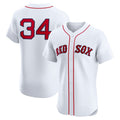 Boston Red Sox #34 David Ortiz White Home Elite Baseball Jersey