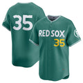 Boston Red Sox #35 Garrett Crochet Green 2025 City Connect Limited Stitched Baseball Jersey