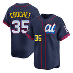 Boston Red Sox #35 Garrett Crochet Player Navy American League All-Star Edition Game Stitched Baseball Jersey