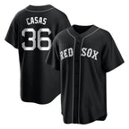 Boston Red Sox #36 Triston Casas Player Black Home Game Stitched Baseball Jersey