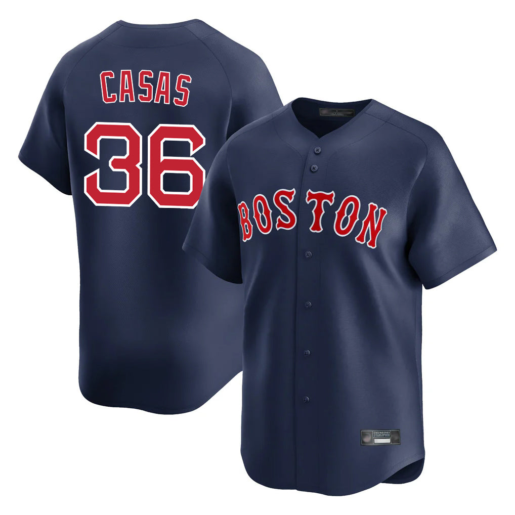 Boston Red Sox #36 Triston Casas Player Navy Limited Home Game Stitched Baseball Jersey